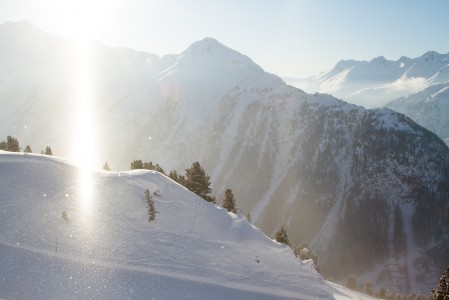 Silvretta Ski arena pitää sisällään 238 kilometriä profiililtaan vaihtelevia rinteitä.