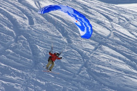 Kuva talven speedriding matkalta