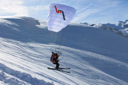 Kuva talven speedriding matkalta