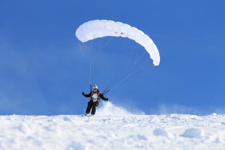 Kuva talven speedriding matkalta