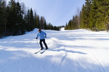 Kolin Ipatin rinteessä on tarpeeksi pituutta ja hauskasti kumpuilevuutta