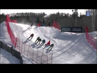 Jouni Pellisen taistelu X Gamesin Skier Cross -finaalissa 2012