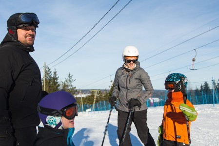 Ellivuoren rinteet sopivat etenkin perheille ja aloittelevammille laskijoille. Vauhtipaikkojakin löytyy, mutta eniten laskettevaa on helpommassa päässä.