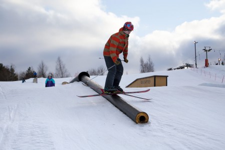 Ruosniemellä on kokoonsa nähden monipuoliset streetti- ja parkkilaskupaikat.