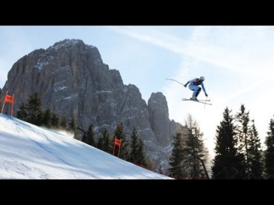 Dolomiiteilla pidettävä Val Gardenan syöksylaskun osakilpailu