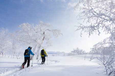 Kiroron Asari-alueen skinnailumaastossa on kotoisaa lappitunnelmaa. Loivahkot nousut tarjoavat leppoisaa nousukulmaa ja mahdollistavat suoremmat nousuladut ilman raskaita tiukkojen käännösten kohtia.