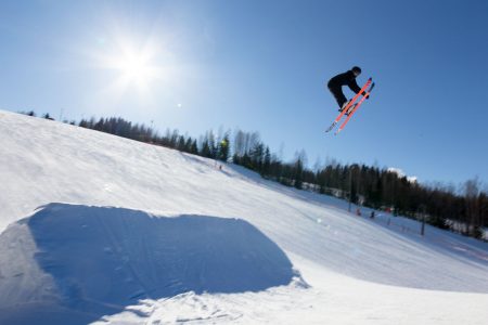 Kasurilan Pro Parkissa on jättiboksit isoja ilmoja varten.