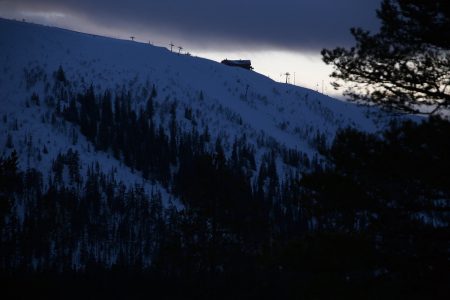 Väggen on 45-asteisena Ruotsin toiseksi jyrkin rinne. Tämä haaste sijaitsee Hundfjälletin alueella Sälenin hiihtokeskuksessa.