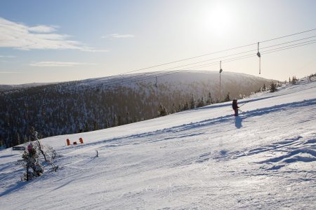 Lapin-kävijälle tulee Sälenin alueella maisemista tuttu tunne.