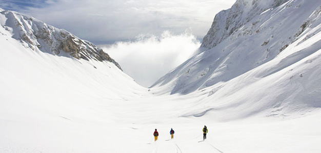 Kanin ja Sella Nevea – Slovenian huippu