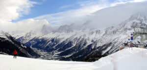Breventin laskualue Chamonix'ssa
