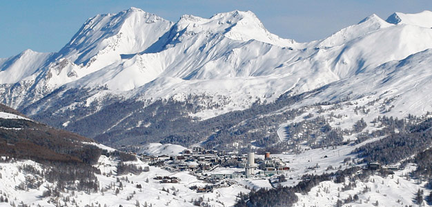 Via Lattea ja Sestriere - hiihtokeskus Kuva: Jyrki Lehto