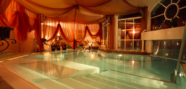 Allasosasto Romantikhotelissa