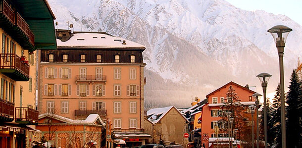Chamonix'n julkkismaisemaa