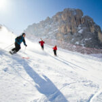 Dolomiitit Passo Gardena rinteet