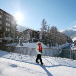 Zermatt kylä silta