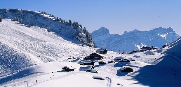 Alpes Vaudoises – Valtavan hiihtoalueen keskipiste