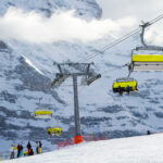 Wengen chair lift