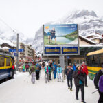 Wengen Grindelwald village train station