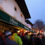 Kitzbühel centre after ski street