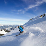 Kitzbühel Steinberg skier