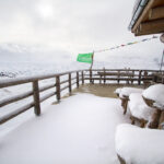 Krippenstein Lodge restaurant terrace