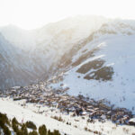 Les deux Alpes alppikylä laakso