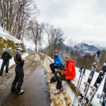 Les 2 Alpes offari päätepiste miehet