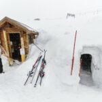 Les 2 Alpes jääluola jäätikko suuaukko