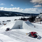 Åre snow park hyppyri lumilautailu