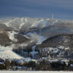 Mont Tremblant hiihtokylä laskettelukeskus hiihtokeskus maisema