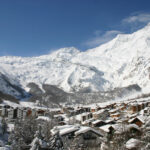 Saas Fee alppikylä hiihtokylä