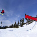 Whistler Blackcomb lumilautailu parkki hiihtokeskus