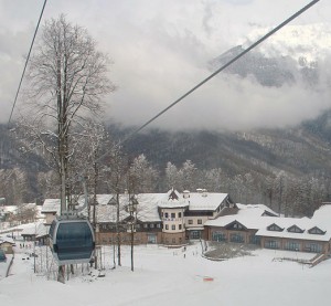 Krasnaja Poljana, Sotši ja Rosa Khutor - hiihtokeskus