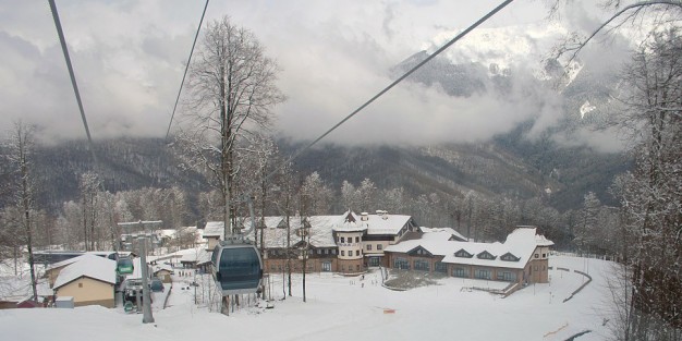 Krasnaja Poljana, Sotši ja Rosa Khutor - hiihtokeskus