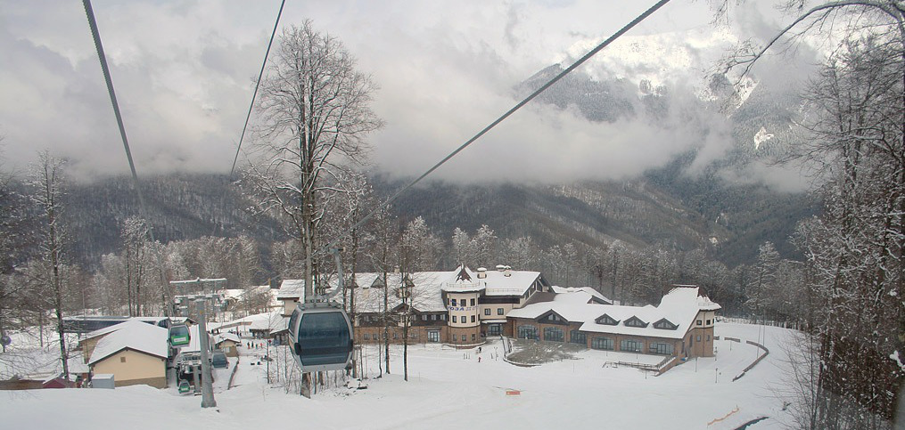 Krasnaja Poljana, Sotši ja Rosa Khutor - hiihtokeskus