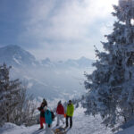 Adelboden alpit maisema