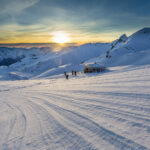 alpe d'huez sunset