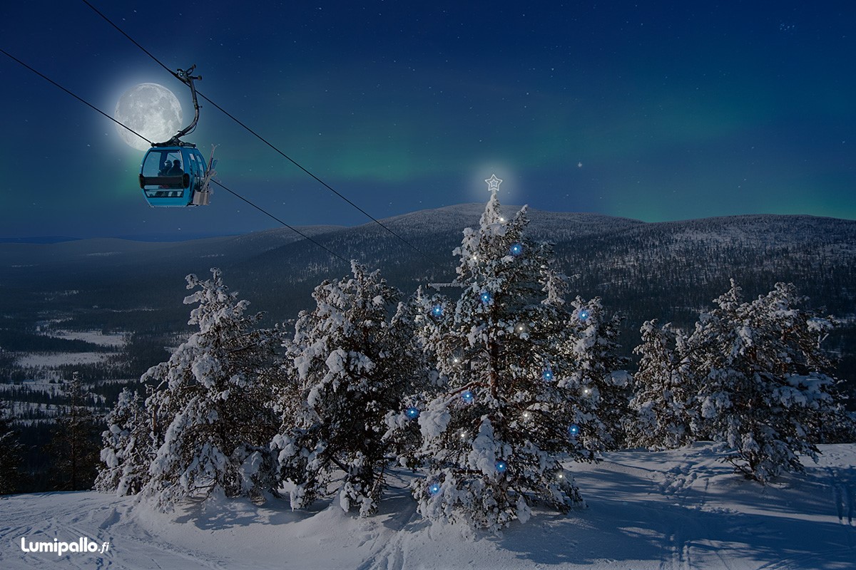 Lähetä laskuhenkinen joulukortti! - Lumipallo