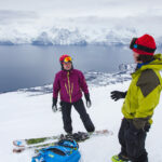 lyngen storhaugen skiers