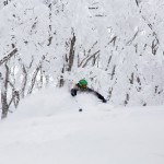 nozawa onsen deep powder skiing