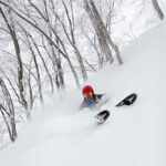 nozawa onsen offpiste deep powder