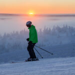 ruka kaamos auringonnousu