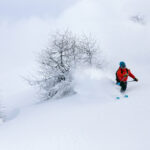 sainte foy tarentaise skier powder