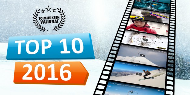 Vuoden 2016 päätteeksi pähkäilimme toimituksen suosikkeja vaikuttavimmista laskuvideoista. Koostimme parhaat TOP 10 -listaksi, jonka parissa voi huokailla ihastuksesta ja pidättää hengitystä. Here we go!
