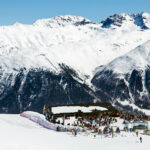 St. Moritz Corviglia slope bar terrace