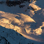 St. Moritz corvatsch sunset slope