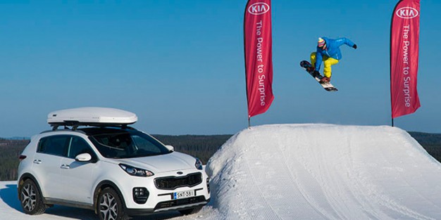Osallistu arvontaan ja voita Kia käyttöösi kahden viikon ajaksi. Kia on yksi Suomi Slalom -tapahtuman yhteistyökumppaneista ja autoja on päässyt koeajamaan hiihtokeskuksissa Suomi Slalom -kiertueen aikana.