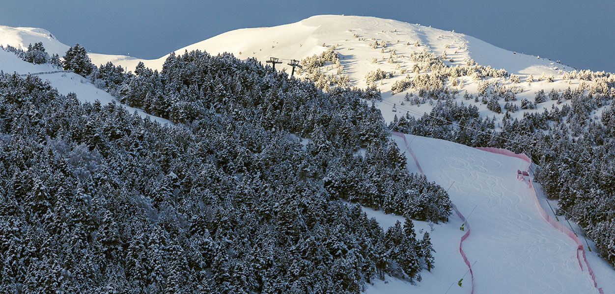 grandvalira Andorra, maasto