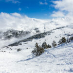 Grandvalira Andorra llac del cubil powder slope